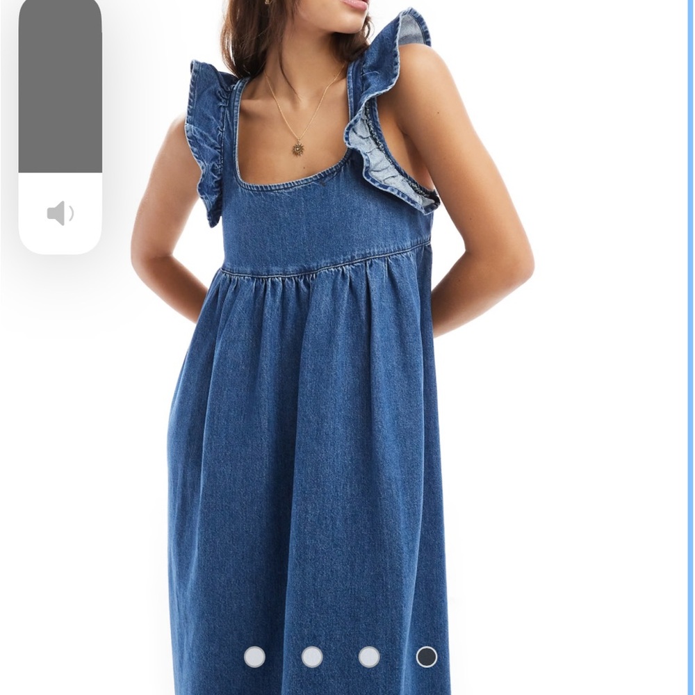 Blue Denim Dress